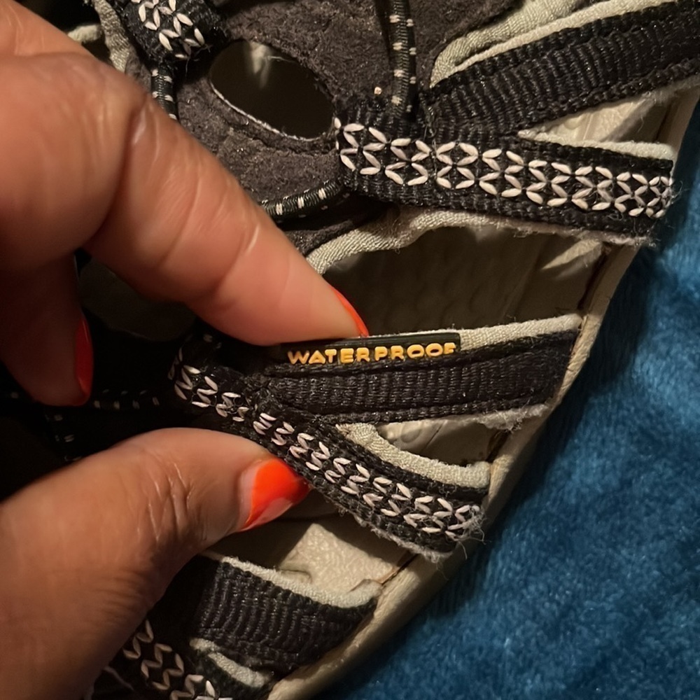Black Keen Sandals! - Picture 4 of 7